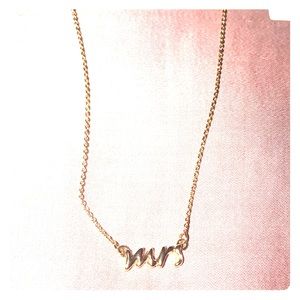 Kate Spade Mrs Necklace NWT